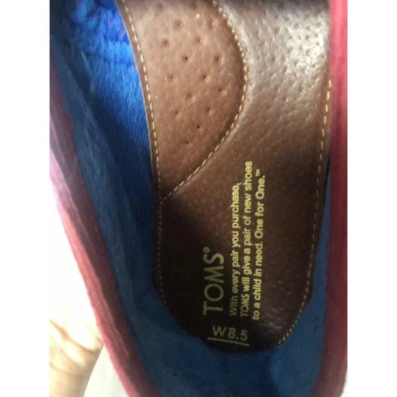 Toms Women’s Corduroy Alpargata Slip On Flats - Picture 6 of 6